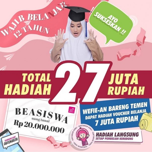 Program wajib belanja 12 tahun Rabbani