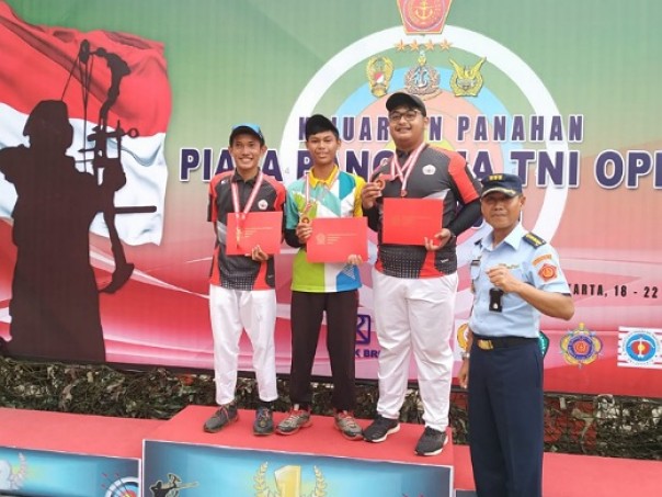 Atlet panahan Siak meraih medali dalam ajang Piala Panglima TNI Open 2019