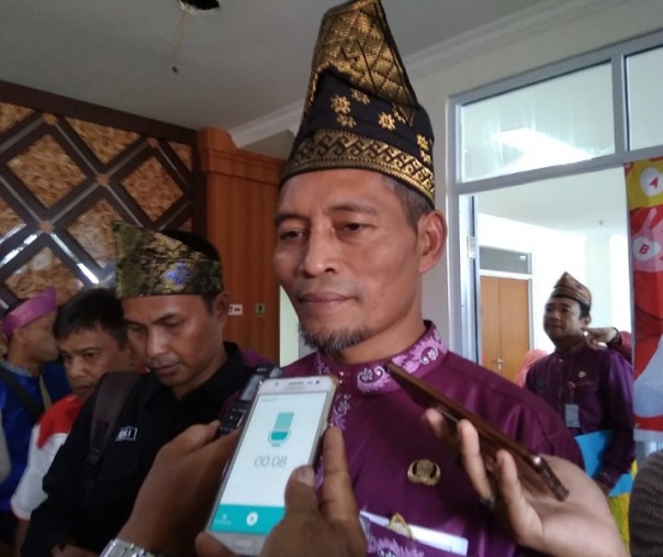 Wakil Wali Kota Pekanbaru Ayat Cahyadi usai upacara HUT ke-235 Pekanbaru di Kompleks Perkantoran Tenayan Raya. Foto: Surya/Riau1.