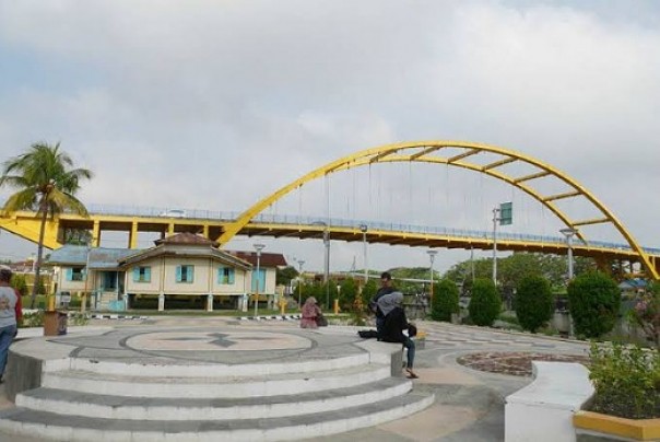 Kawasan wisata Rumah Singgah Tuan Qadhi di Jalan Perdagangan, Kota Pekanbaru