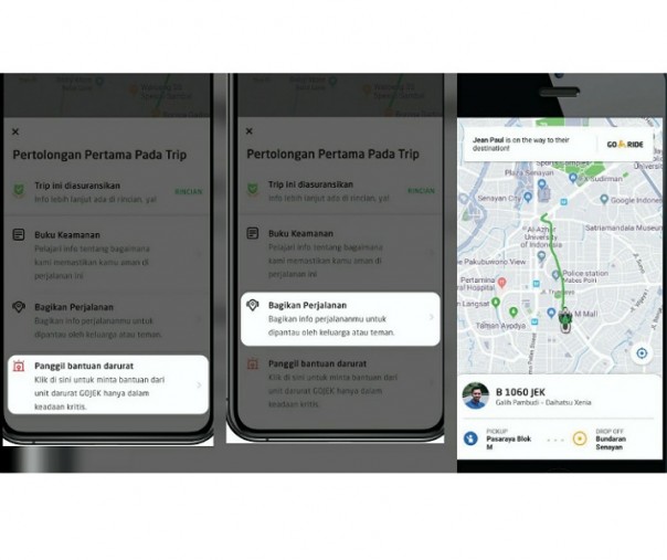 Fitur dalam aplikasi GoJek