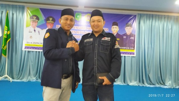 Iwan dan Rayan dalam Pelantikan Karang Taruna