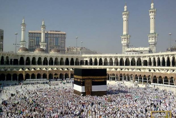 Ka'bah di Kota Mekah, Arab Saudi.