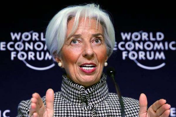 Direktur Pelaksana IMF Christine Lagarde. 