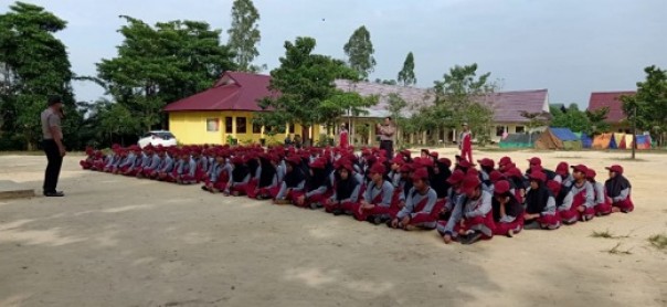 Kegiatan Kemah Bela Negara dan Kemah Blok yang ditaja SMKN 1 Tualang