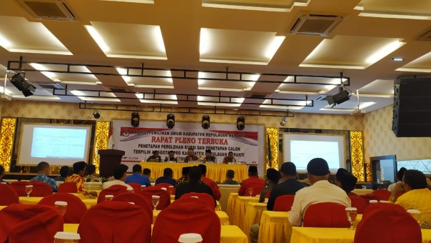 Rapat Pleno Penetapan Anggota DPRD Terpilih periode 2019-2024