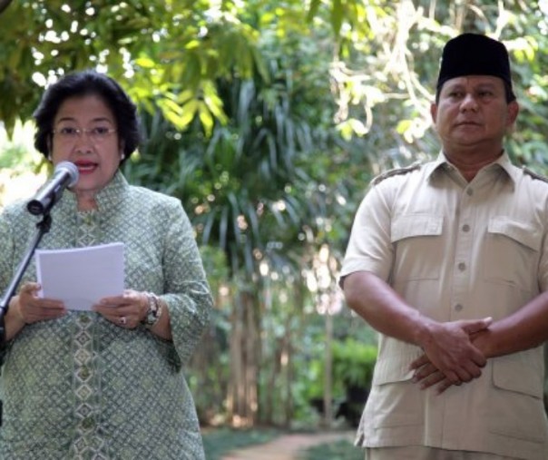 Megawati dan Prabowo saat Pilpres 2009. Foto: AFP.