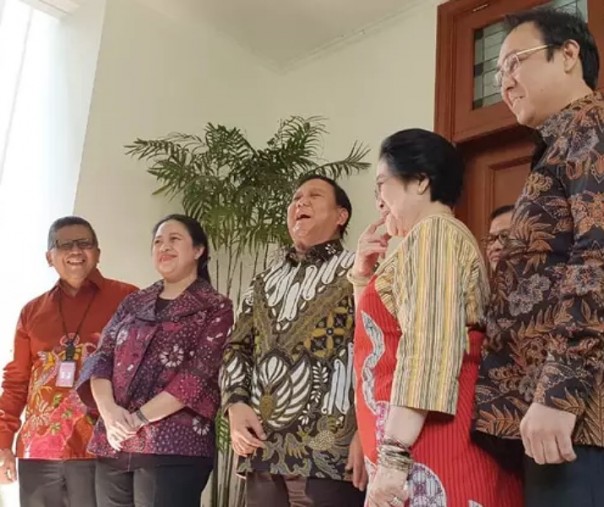Pertemuan antara Ketua Umum Partai Gerindra, Prabowo Subianto dengan Ketua Umum PDIP, Megawati (Foto: Istimewa/liputan6.com)