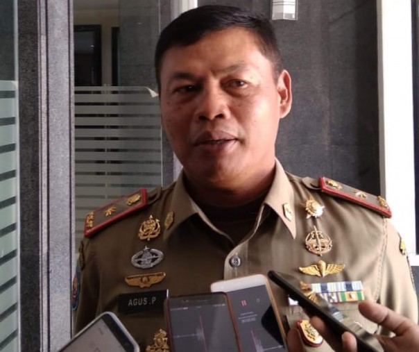 Kepala Satpol PP Pekanbaru Agus Pramono. Foto: Surya/Riau1.