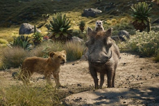 Salah satu cuplikan adegan Film Lion King. 