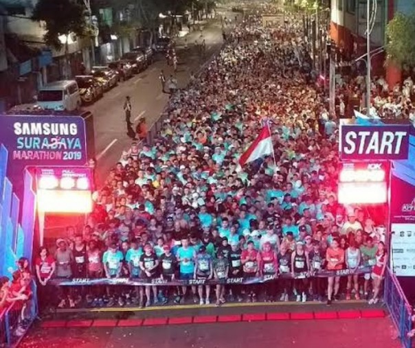 Ilustrasi internasional Surabaya Marathon 2019 (Foto: Istimewa/Internet)