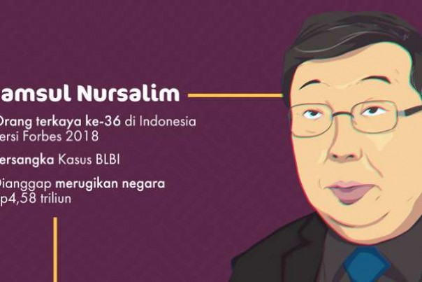 Ilustrasi Sjamsul Nursalim tersangka BLBI. 