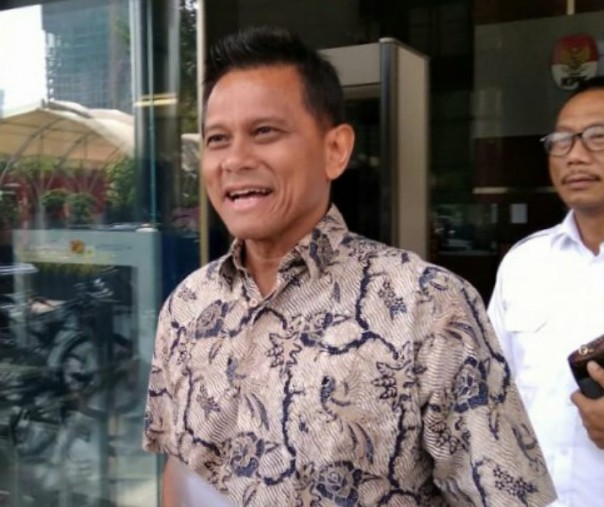 Mantan Direktur Utama PT Mugi Rekso Abadi (MRA) Soetikno Soedarjo usai diperiksa di gedung KPK, Jakarta, Rabu (31/7/2019). Foto: Antara.