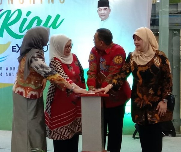 Perkenalan Riau Expo 2019 oleh Wakil Gubernur Riau Edy Natar Nasution (Foto: Zar/Riau1.com)