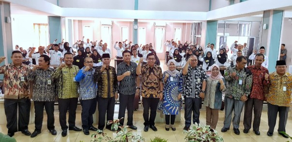 Pembukaan Ujian Dinas dan Penyesuaian Ijazah PNS Meranti