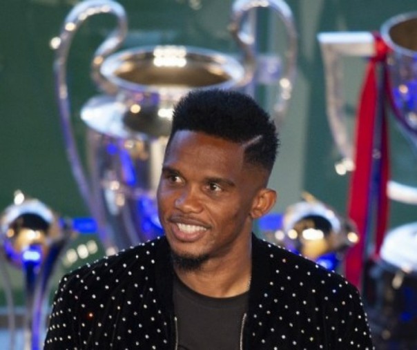 Pesepak bola legendaris Kamerun, Samuel Eto'o. Foto: AFP.