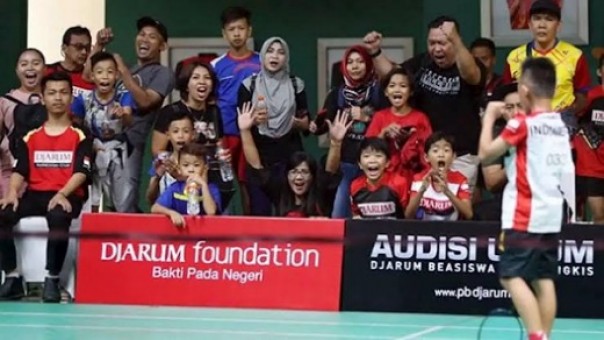 Ilustrasi audisi Djarum Badminton