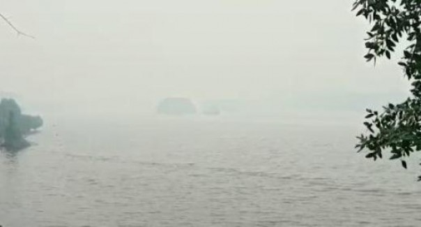 Kabupaten Siak diselimuti kabut asap