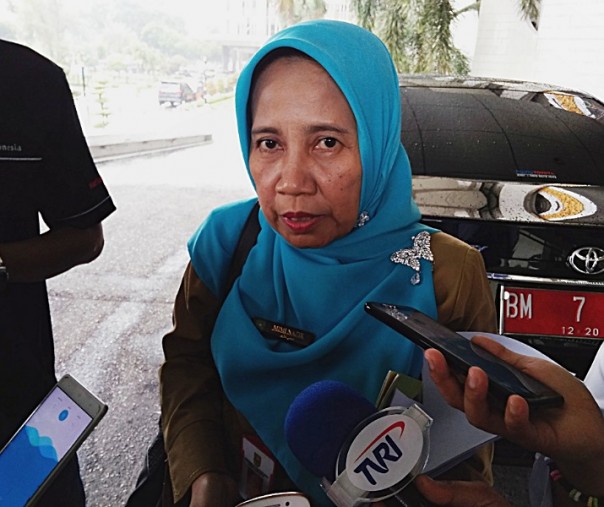 Kepala Dinas Kesehatan Riau, Mimi Yuliani Nazir (Foto: Zar/Riau1.com)