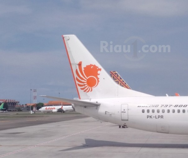 Pesawat Lion Air (Foto:Zar/Riau1.com)