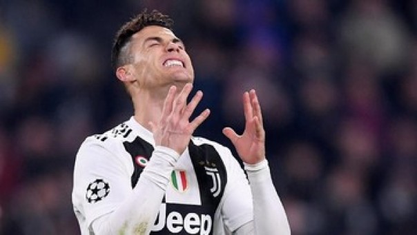 Bintang Juventus, Cristiano Ronaldo. 