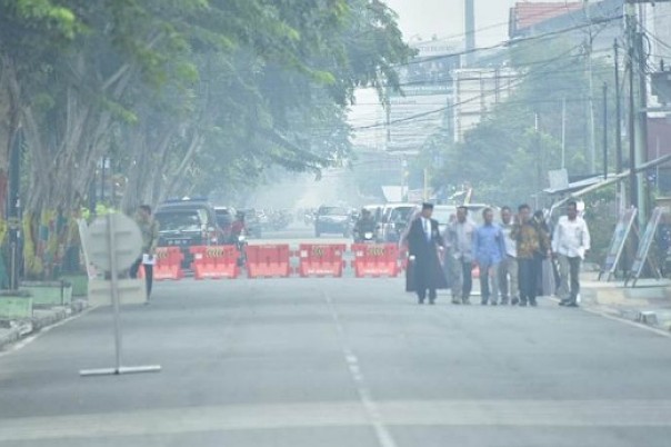 Kabut asap selimuti Bengkalis