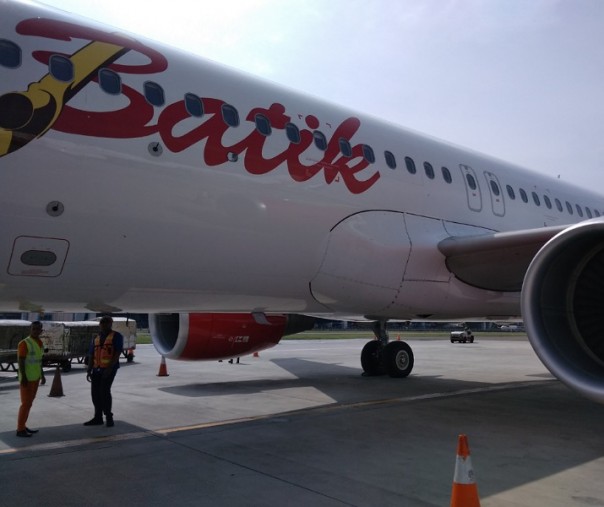 Pesawat Batik Air (Foto: Zar/Riau1.com)