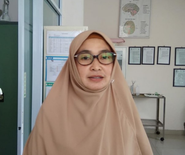 Kepala Puskesmas Pekanbaru Kota Dokter Armiyetti. Foto: Surya/Riau1.