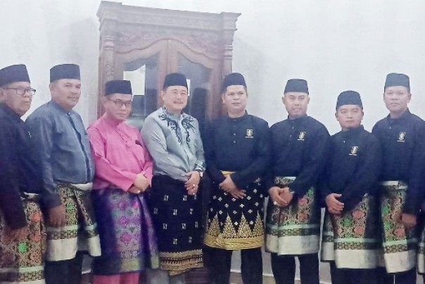 Wabup Kuansing, Halim mendapat gelar adat melayu dari LAM Kuansing