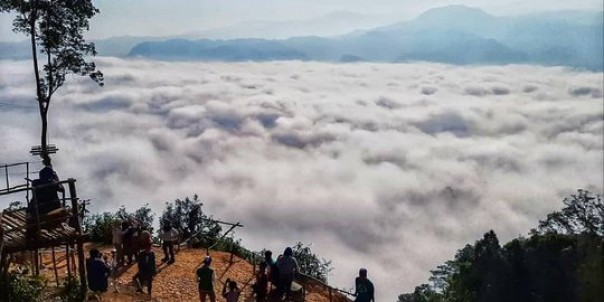 Sempat Viral di Medsos, Tempat Wisata Negeri di Atas Awan