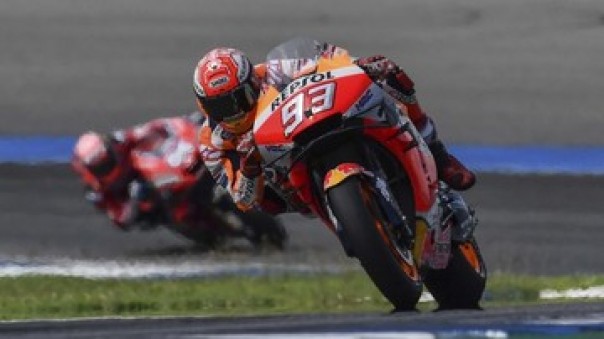 Marc Marquez Juara Dunia MotoGP 2019 di Thailand,  Minggu. 