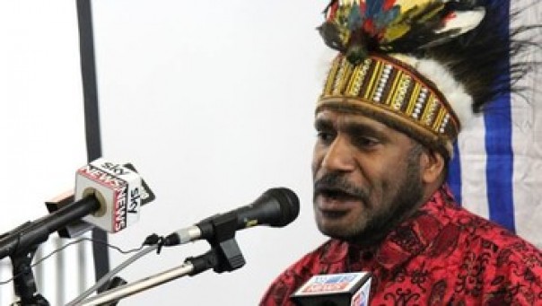 Tokoh Separatis Papua Merdeka, Benny Wenda. 