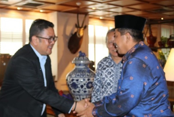 Bupati Siak, Alfedri bersama Pimpinan Putera Sampoerna Foundation