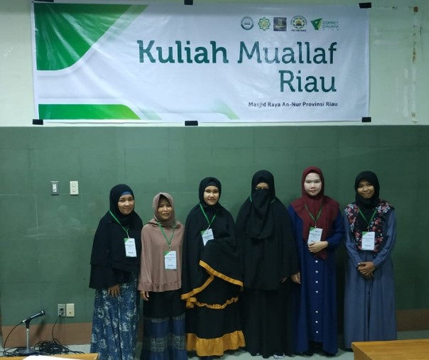 Dompet Dhuafa bersama YMPR menggelar program Kuliah Muallaf Riau (Foto: Istimewa/Dompet Dhuafa)