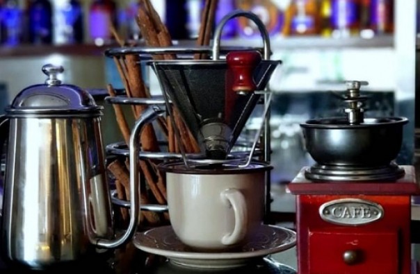 Sajian kopi khas Grand Elite Hotel Pekanbaru
