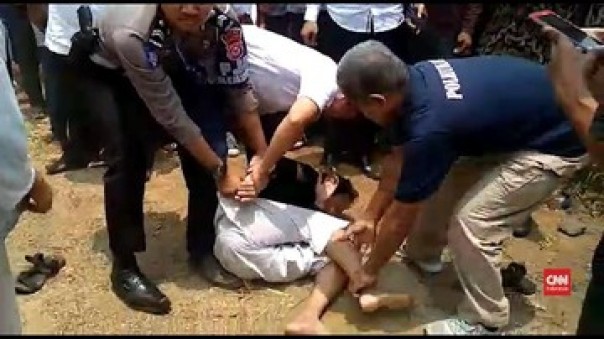 Ini terduga pelaku penusukan terhadap Wiranto yang ditangkap Polisi, Kamis siang.