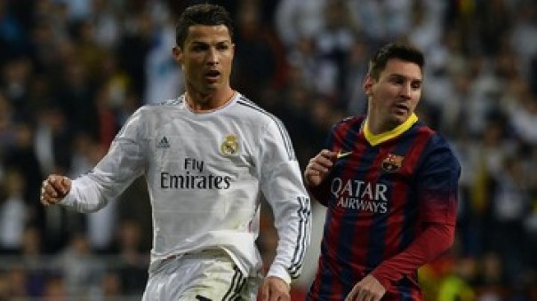 Cristiano Ronaldo dan Lionel Messi. 
