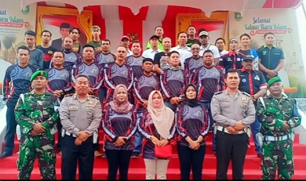 All Biker Bengkalis bersama TNI-Polri