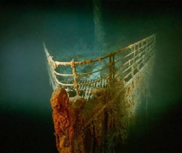 Ilustrasi bangkai Titanic (Foto: Istimewa/internet)