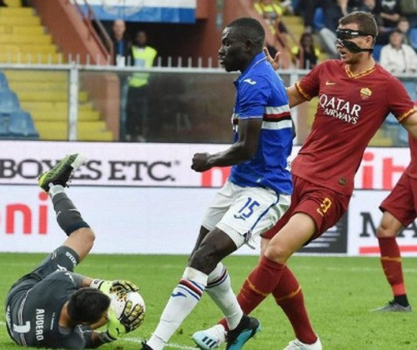 AS Roma berimbang 0-0 di kandang Sampdoria dalam lanjutan Liga Italia. Foto: Getty Images.