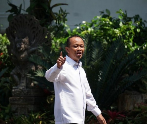 Bahlil tiba di Kompleks Istana Kepresidenan Jakarta. Foto: Kumparan.com.