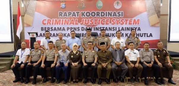 Rakor CJS terkait Karalhut yang ditaja Polda Riau