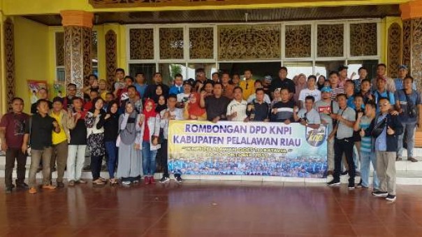 Rombongan DPD KNPI Pelalawan Goes to Batavia