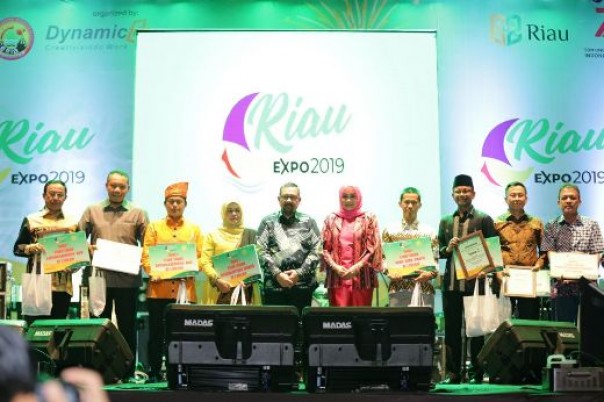 Wakil Gubernur Riau, Edy Natar Nasution saat penutupan Riau Expo 2019