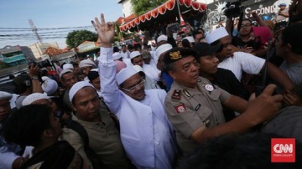 Imam Besar FPI Habib Rizieq Shihab. 