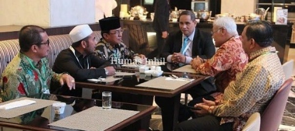 Bupati Inhil saat menghadiri konferensi zakat internasional