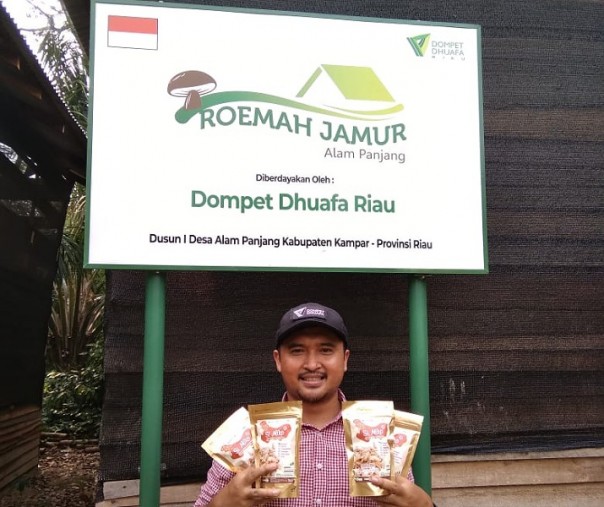 Dompet Dhuafa Riau Luncurkan Produk Olahan Jamur Tiram, Si Miko Jamur Crispy (Foto: istimewa/Dompet Dhuafa)