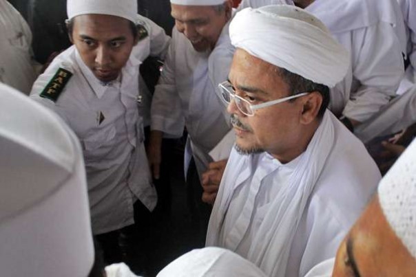 Imam Besar FPI Habib Rizieq Shihab. 