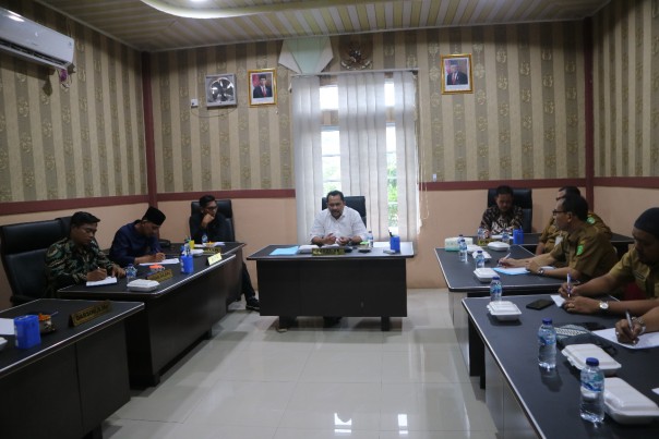 Raker Komisi I DPRD dengan Dinas PMD Meranti