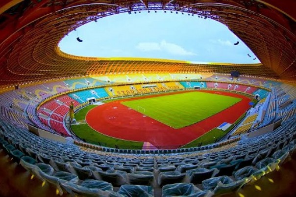 Stadion Utama Riau sebelum perhelatan PON 2012 silam